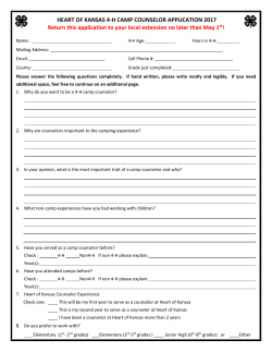 Counselor Application word ()