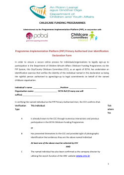 Final_CCC PIP Primary Authorised User Approval Declaration