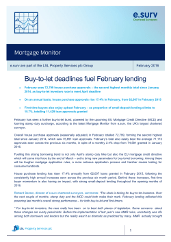 Buy-to-let deadlines fuel February lending