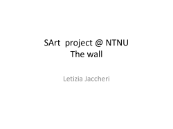 Software Engineering ∩ Art - Department of Computer Science