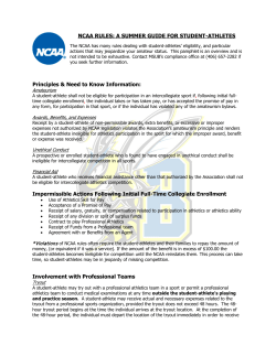 NCAA RULES