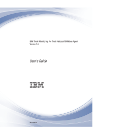IBM Tivoli Monitoring for Tivoli Netcool/OMNIbus Agent : User`s Guide
