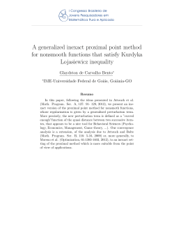 A generalized inexact proximal point method for nonsmooth