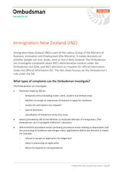 Immigration New Zealand (INZ)