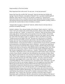 Impersonality in The Great Gatsby - b