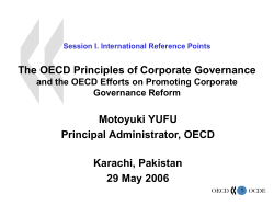 OECD Principles - State Bank of Pakistan