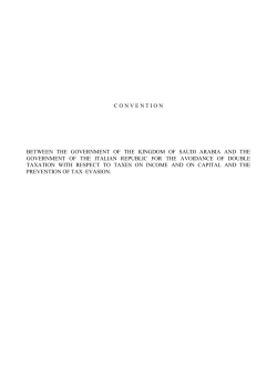 agreement between the kingdom of saudi arabia and italy for the