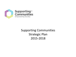 Simon Community Northern Ireland Corporate Plan 2014-2017