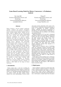 Games Based Learning