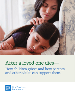 After a loved one dies - USC Suzanne Dworak