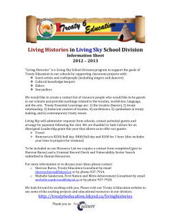 Living Histories Resource Person