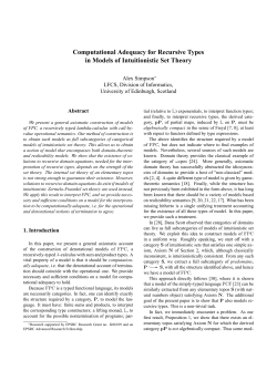 Computational Adequacy for Recursive Types in Models of