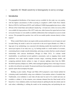 Cross-Validation Regions