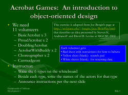 Object-oriented concepts and UML class diagrams - Rose