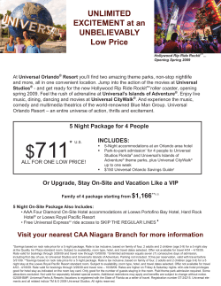 UNLIMITED EXCITEMENT at an UNBELIEVABLY Low Price