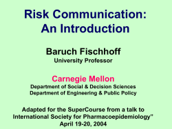 Prescriptive analysis