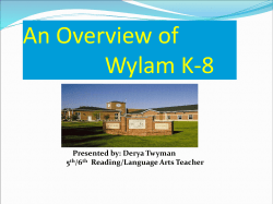 Overview of Wylam K-8 - Birmingham