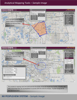 MI MI PEOPLEVIEW SYSTEM &ndash; Sample Image Analytical Mapping