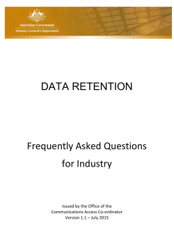Data retention - Attorney