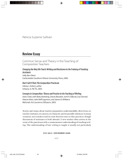 REVIEW ESSAY: Common Sense and Theory in the