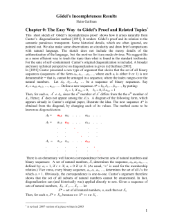 Diagonalization from Cantor to Gödel
