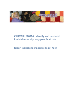 Risk of harm