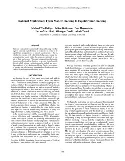 Rational Verification: From Model Checking to Equilibrium Checking