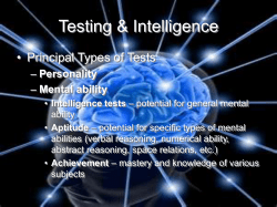 Personality Mental ability Intelligence tests