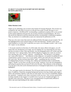 Scarlet Tanager Reviews Round 2