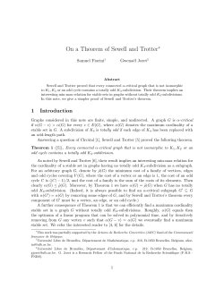 On a Theorem of Sewell and Trotter