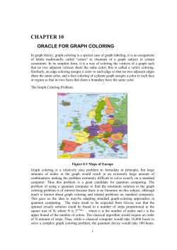oracle for graph coloring