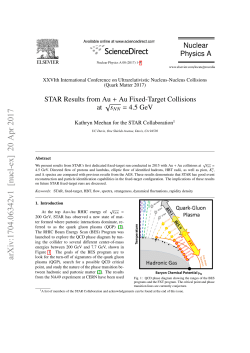 STAR Results from Au+ Au Fixed-Target Collisions at sqrt (s_NN
