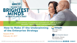 How to Make IT the Underpinning of the Enterprise Strategy