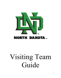 Visiting Team Guide