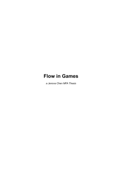 Flow in Games