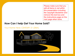 Expired Listing Presentation