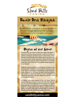 Double Deck Blackjack