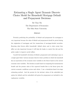 Estimating a Single Agent Dynamic Discrete Choice Model for