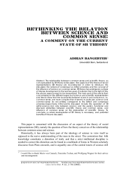 This paper is concerned with the discussion of an aspect of the