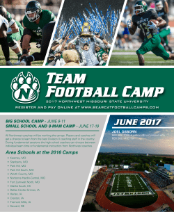 Team Football Camp - Park Hill South Panthers
