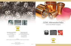 GOAL Aftermarket Sales