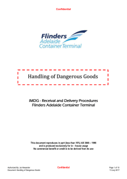 Private - Flinders Adelaide Container Terminal