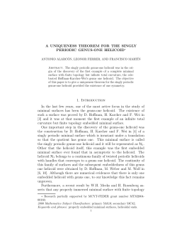 A uniqueness theorem for the singly periodic genus