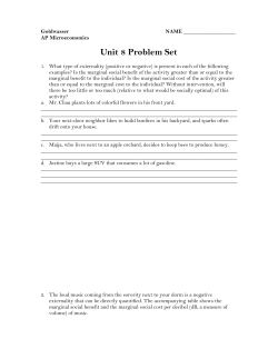 Unit 8 Problem Set
