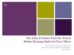 Find the Social Media Strategy Right for Your Office