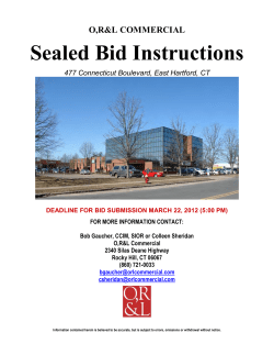 Sealed Bid Instructions