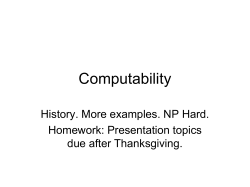 Computability