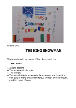 This is a relay with two teams of five players each