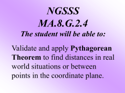 Pythagorean Theorem