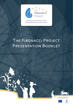 Booklet - Fibonacci-Project